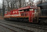 CSX 911 rear working Woodbourne yard